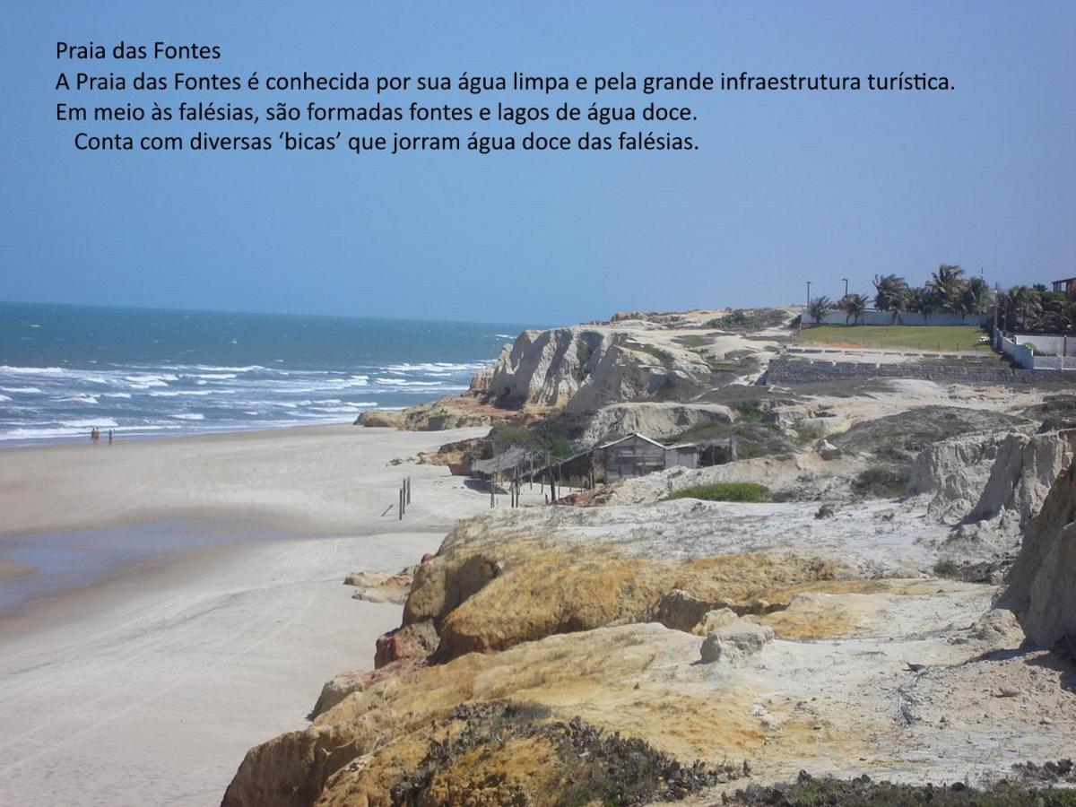 Apartamento a 60 metros para pé na areia - The Fountains - apto 105 Beberibe Esterno foto
