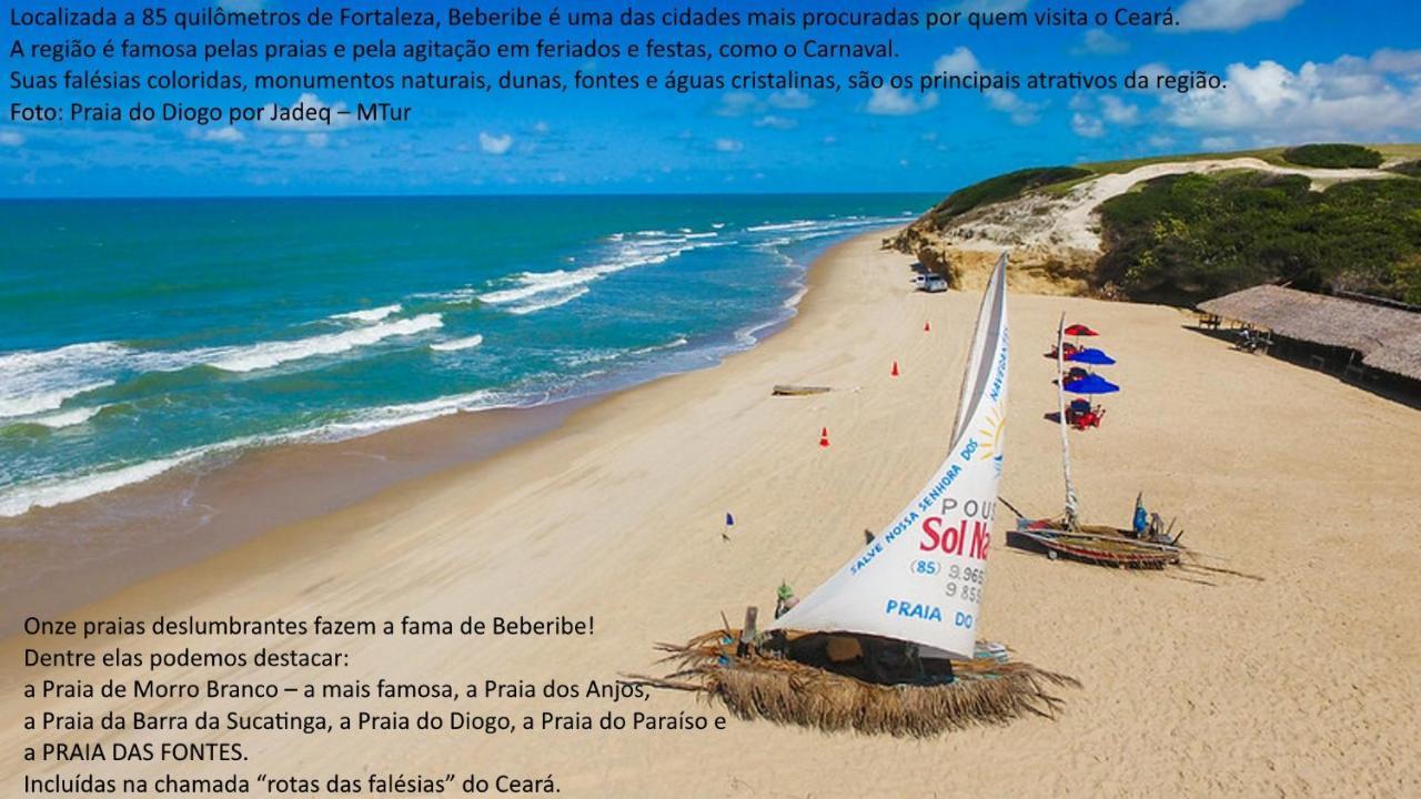 Apartamento a 60 metros para pé na areia - The Fountains - apto 105 Beberibe Esterno foto